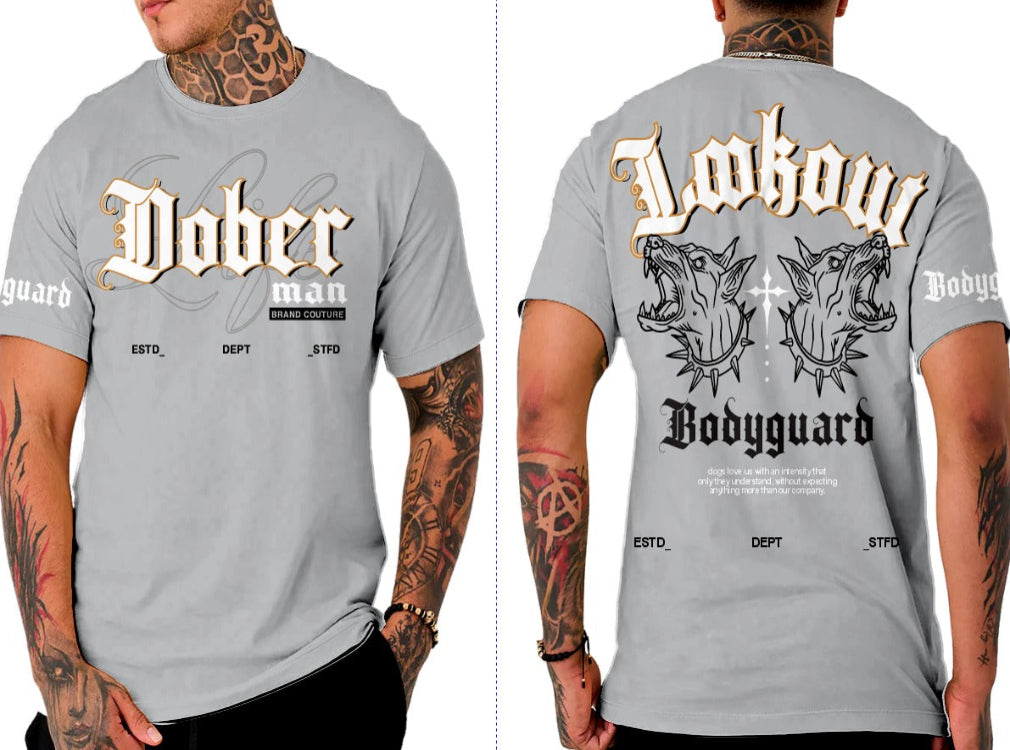 CAMISETA GRIS DOBER MAN