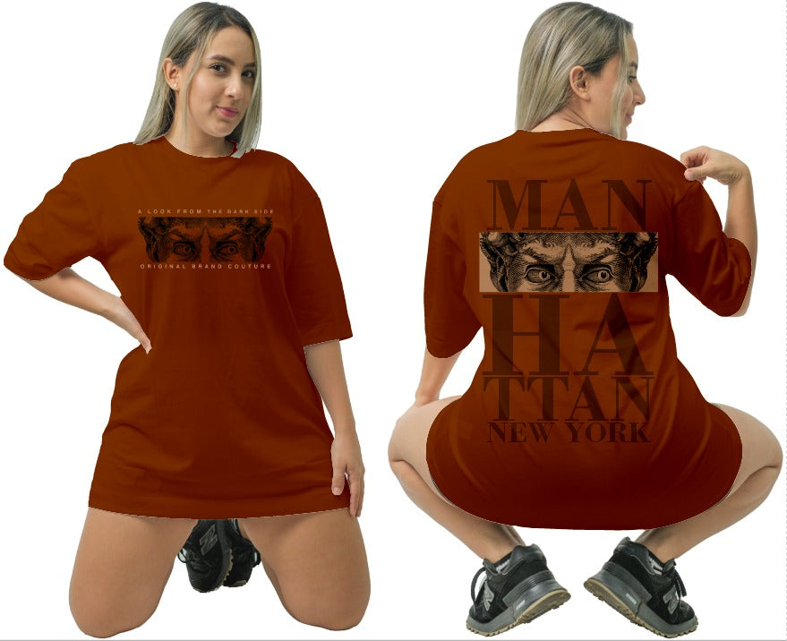 CAMISETA OVERSIZE 200GR PREMIUN MANHATTAN