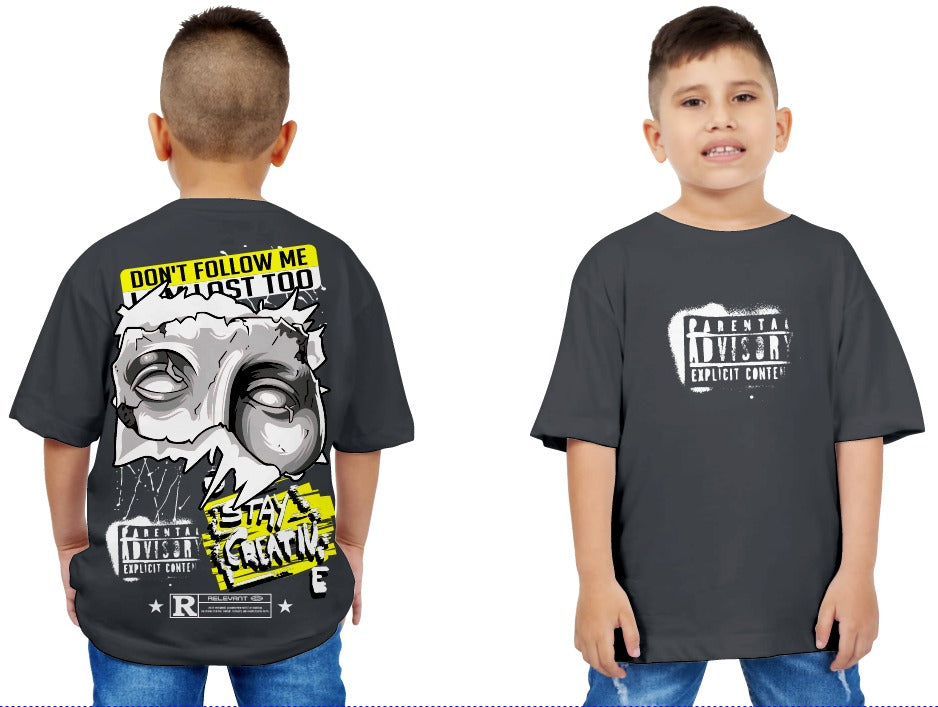 CAMISETA OVERSIZE ADVISOR NIÑO