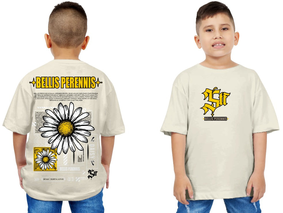 CAMISETA OVERSIZE BELLIS PERENNIS NIÑO