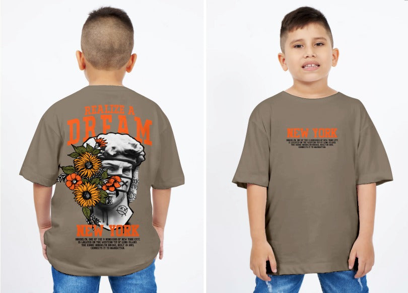 CAMISETA OVERSIZE DREAM NIÑO