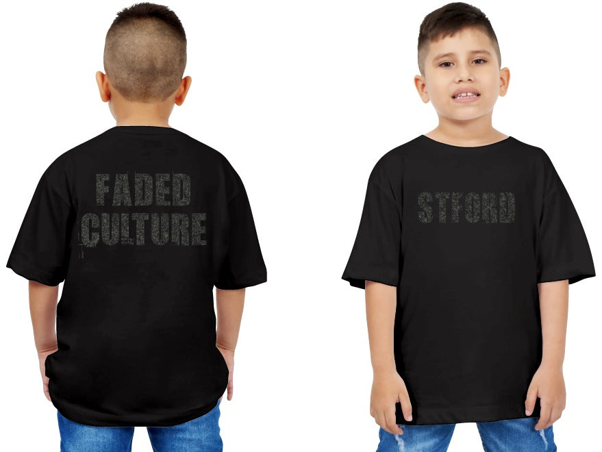 CAMISETA OVERSIZE FADED CULTURE NIÑO