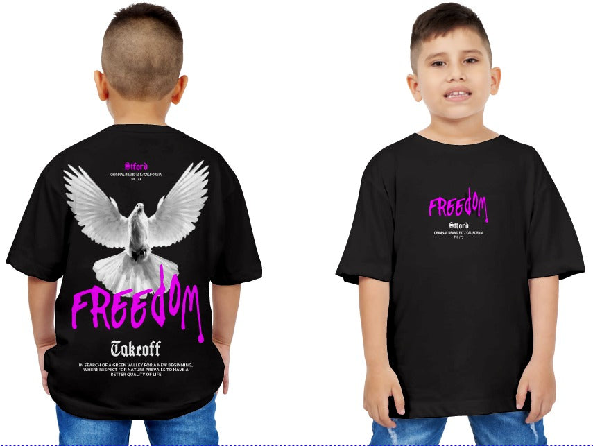 CAMISETA OVERSIZE FREEDOM