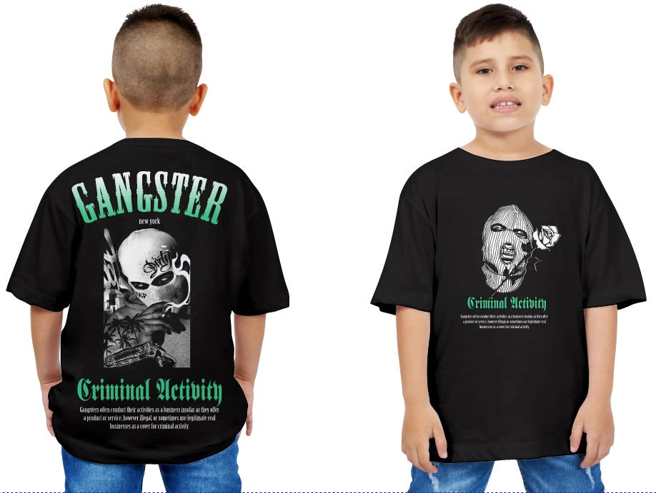 CAMISETA OVERSIZE GANSTER