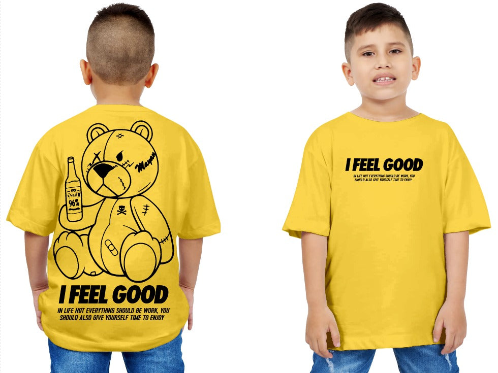 CAMISETA OVERSIZE I FEEL GOOD