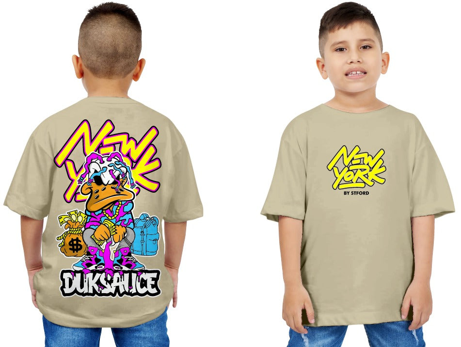CAMISETA OVERSIZE NEW YORK NIÑO