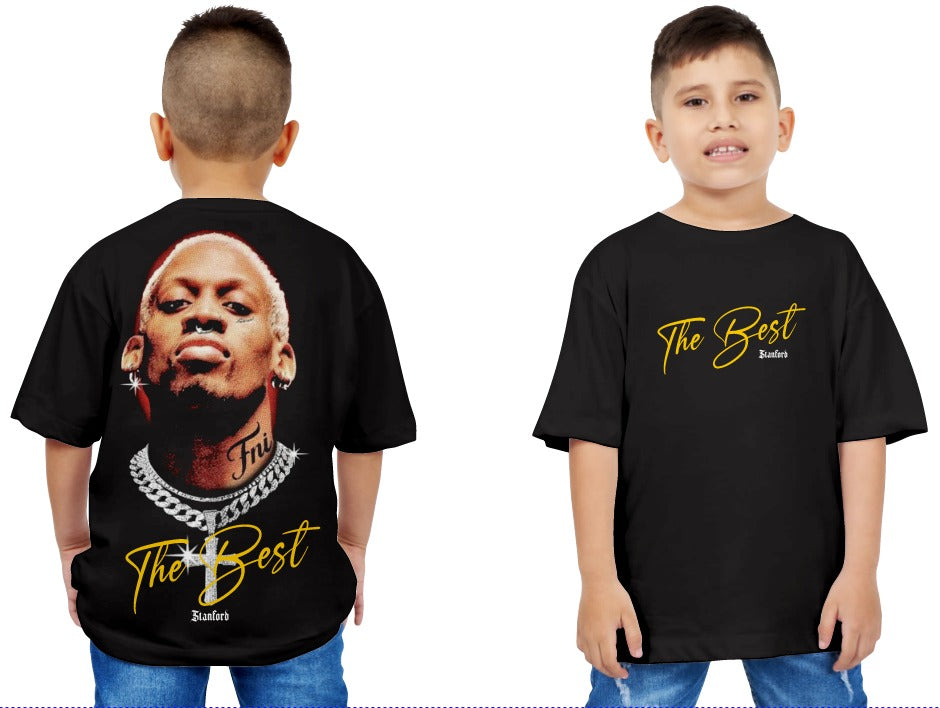 CAMISETA OVERSIZE THE BEST NIÑO