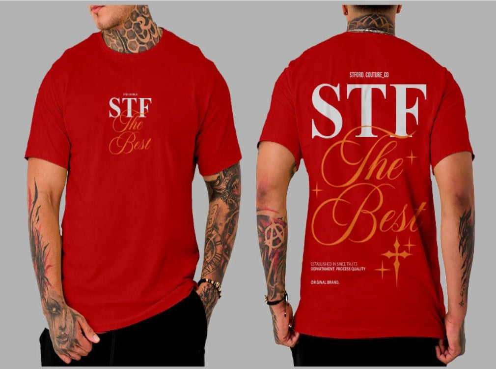 CAMISETA RED STF THE BEST