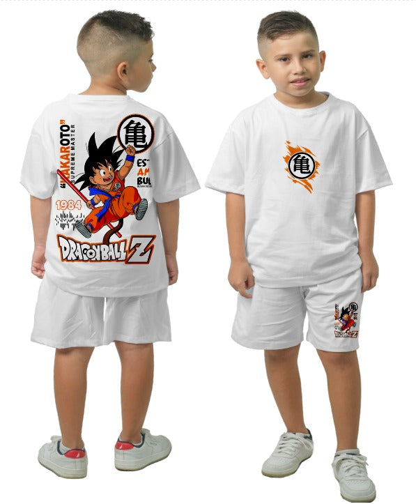 CONJUNTO OVERSIZE DRAGON BALL NIÑO