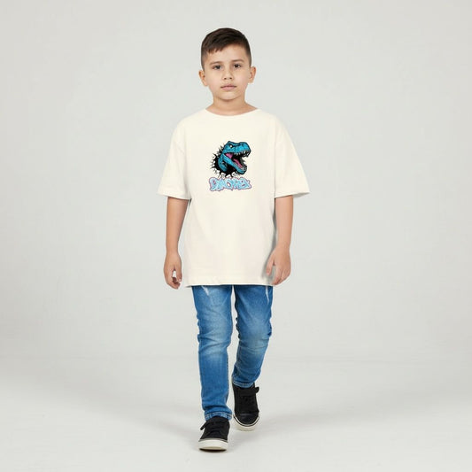 Camiseta oversize dino rex 200gr