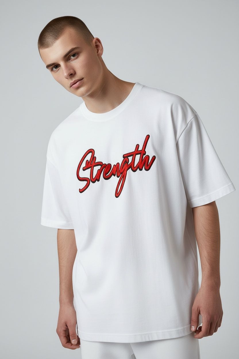 Camiseta oversize strength 200gr
