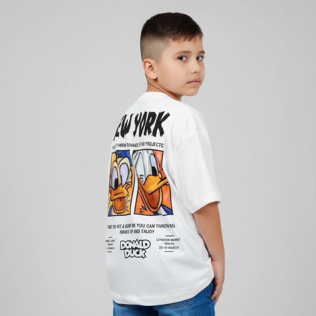 Camiseta oversize pato donald 200gr