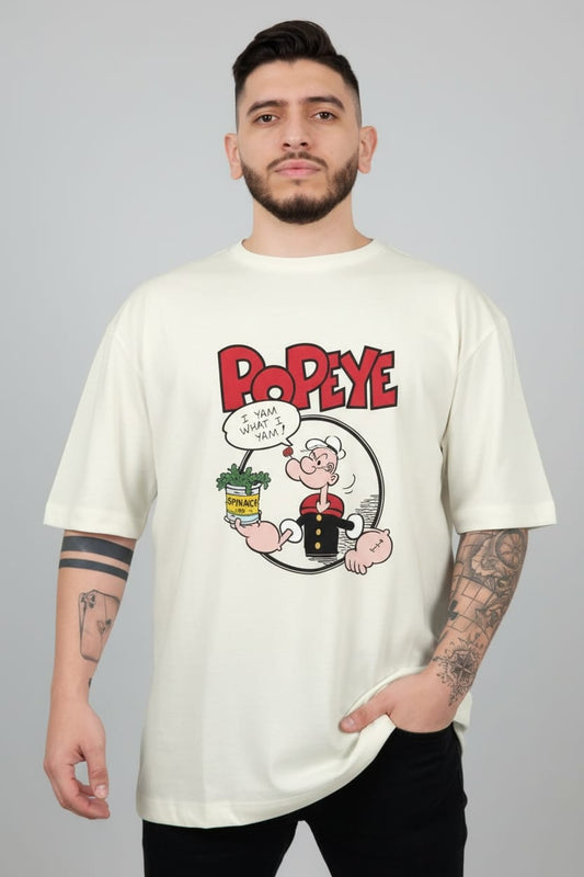Camiseta oversize popeye 200gr