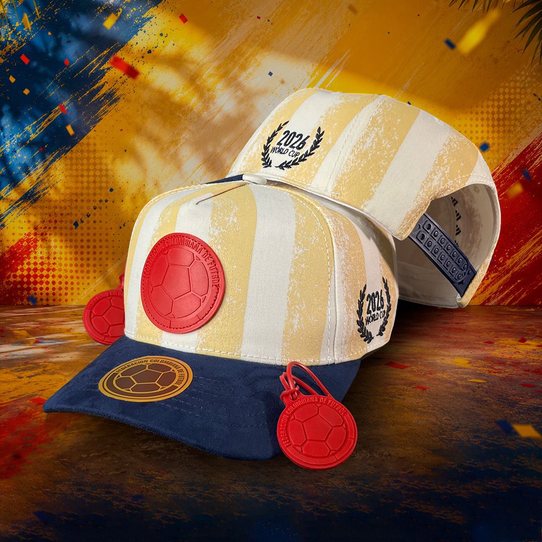 Gorra seleccion co en drill estampada y bordada