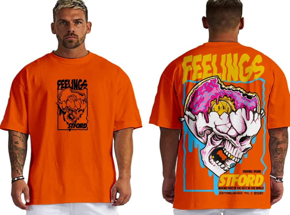 CAMISETA OVERSIZE 150GR FEELING