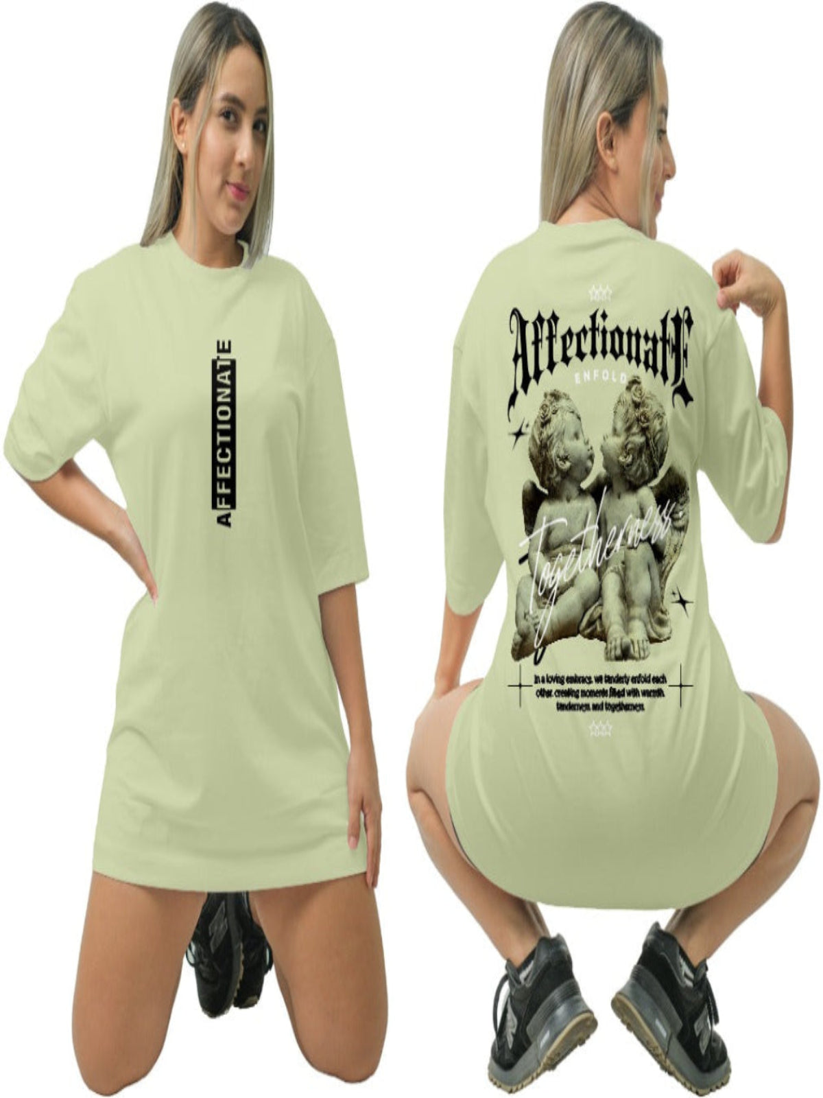 CAMISETA OVERSIZE 200GR PREMIUN ANGELES