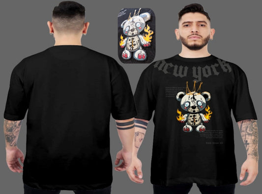 CAMISETA OVERSIZE 200 GR PREMIUN OSO NEW YORK