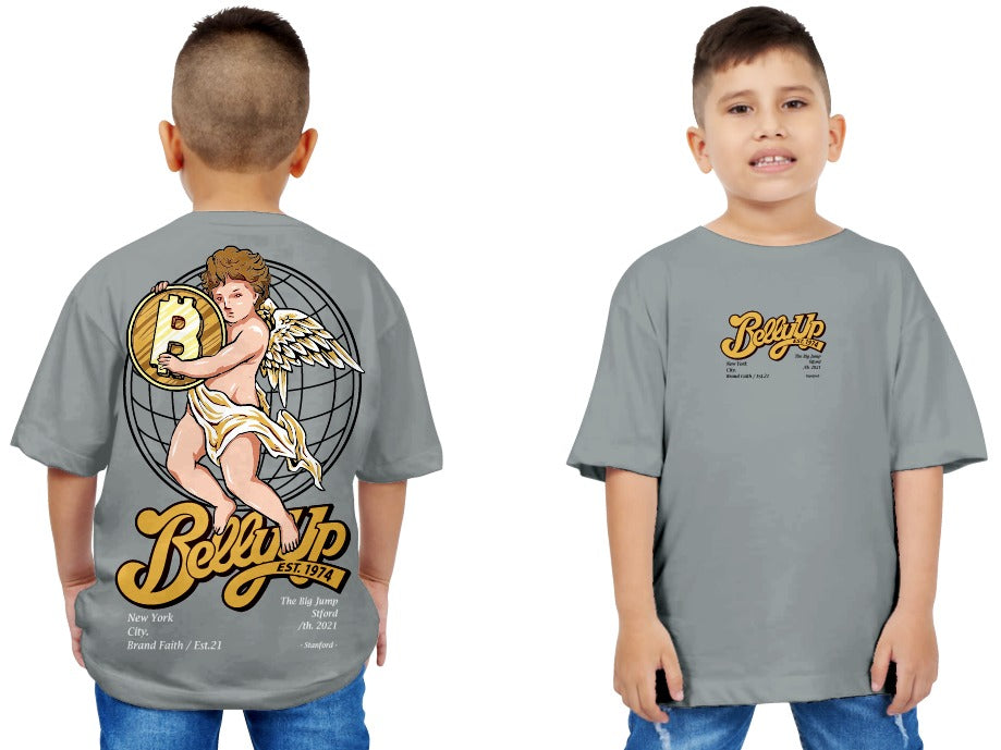 CAMISETA OVERSIZE BELLY UP NIÑO