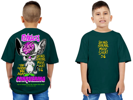 CAMISETA OVERSIZE CEREBRO NIÑO