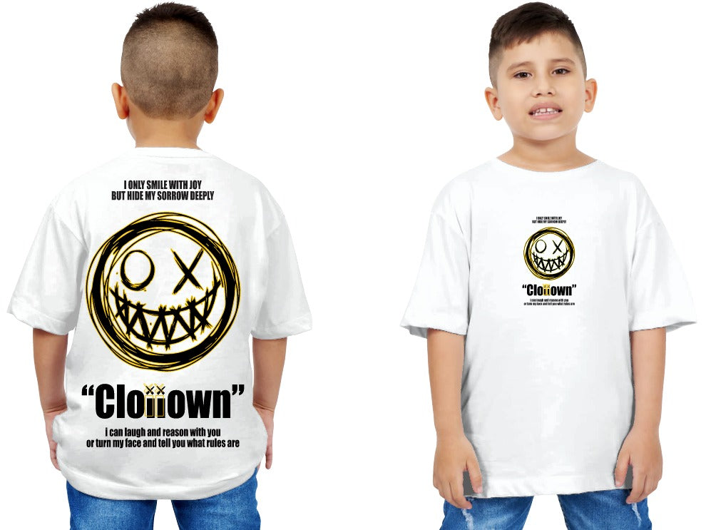 CAMISETA OVERSIZE CLOIIOWN NIÑO