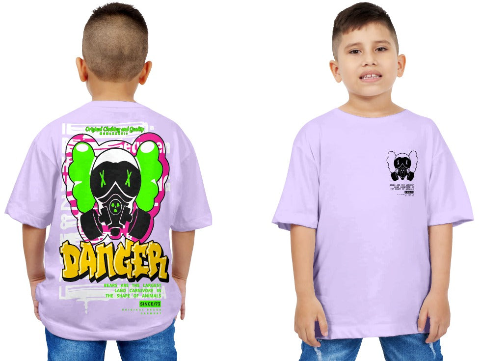 CAMISETA OVERSIZE DANGER NIÑO