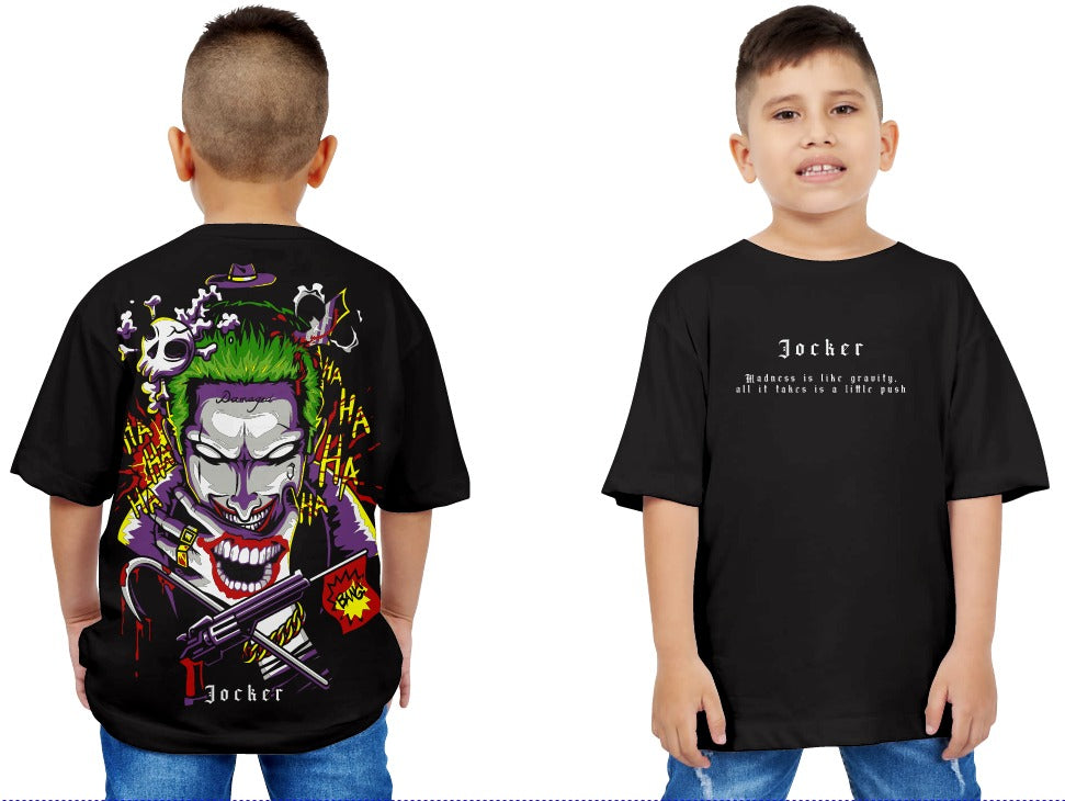CAMISETA OVERSIZE JOKER NIÑO
