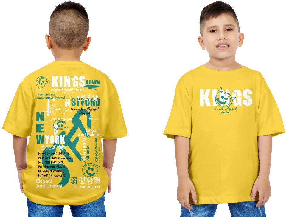 CAMISETA OVERSIZE KINGS NIÑO
