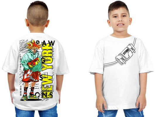 CAMISETA OVERSIZE NEW GOKU NIÑO