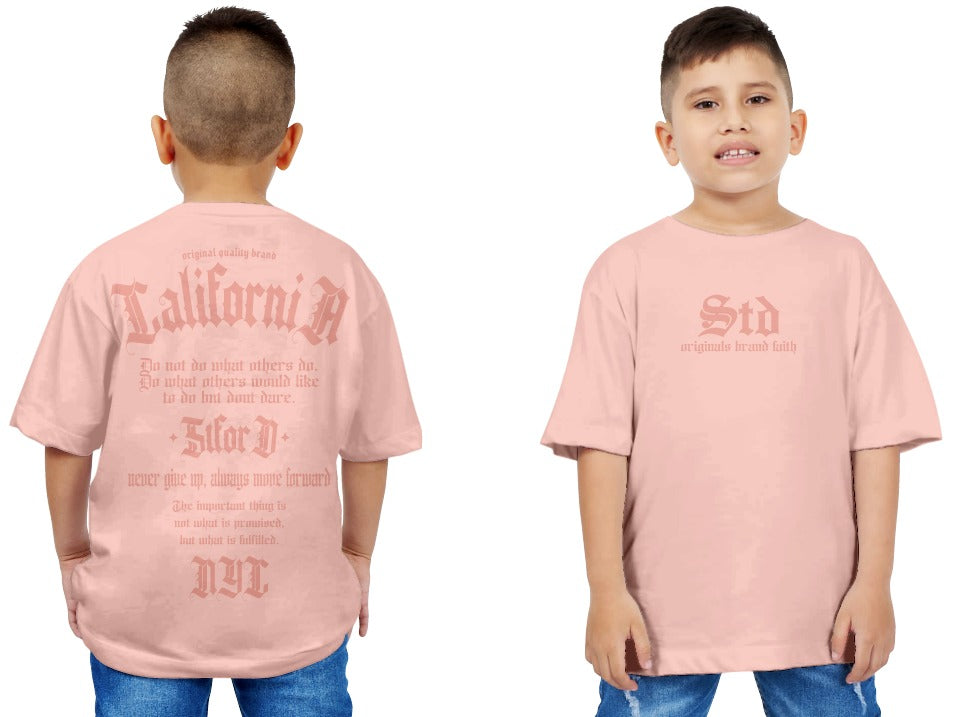 CAMISETA OVERSIZE STD CALIFORNIA NIÑO
