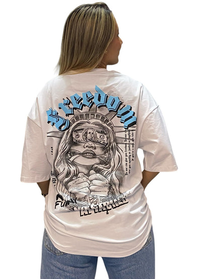 CAMISETA OVERSIZE TELA FRIA 240GR FREDDOM WT