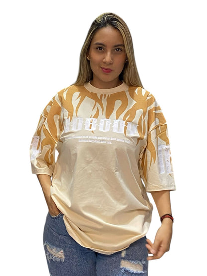CAMISETA OVERSIZE TELA FRIA 240GR NOBODY