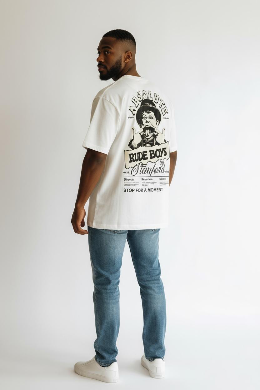 CAMISETA OVERSIZE 200GR PREMIUN RUDE BOYS