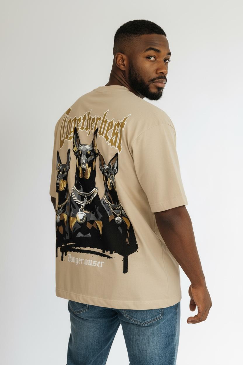 CAMISETA OVERSIZE 200GR PREMIUN TOGETHER BEST