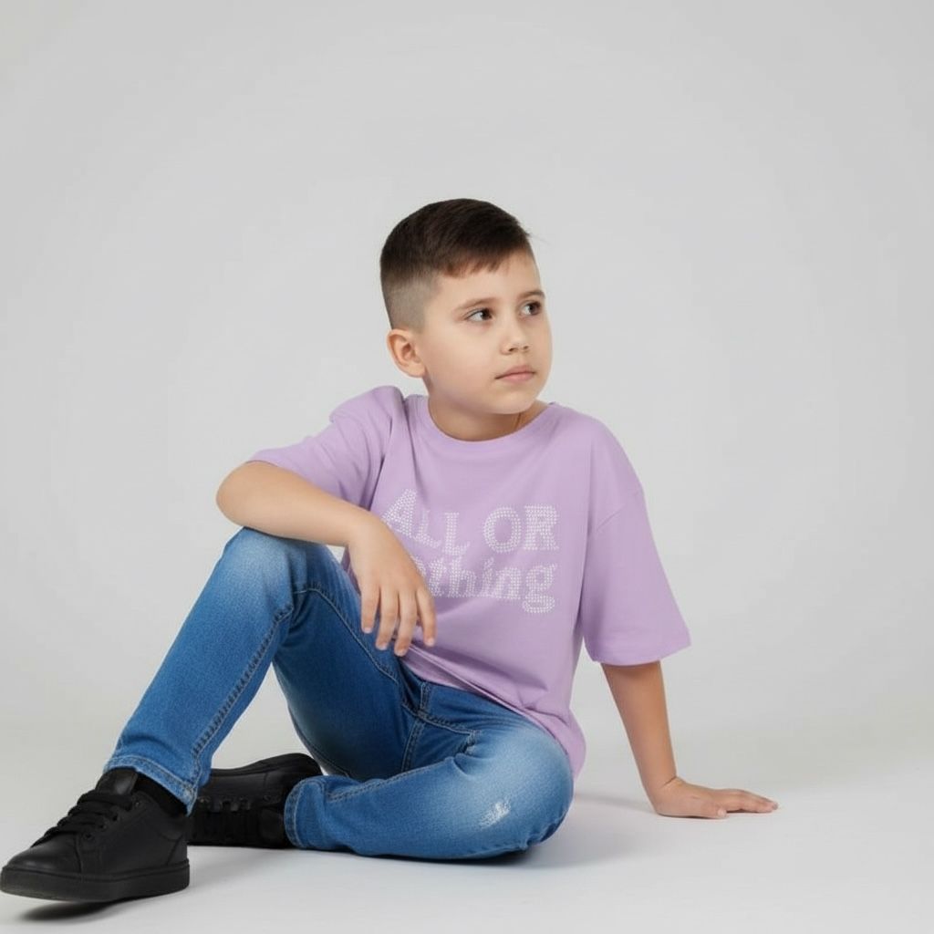 Camiseta oversize all or nothing