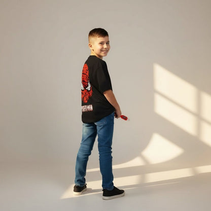 Camiseta oversize spider man 200gr