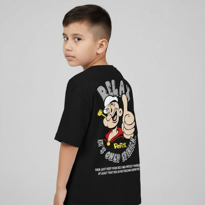 Camiseta oversize popeye 200gr
