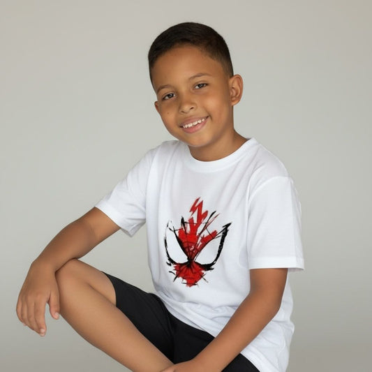 Camiseta oversize spiderman white 200gr