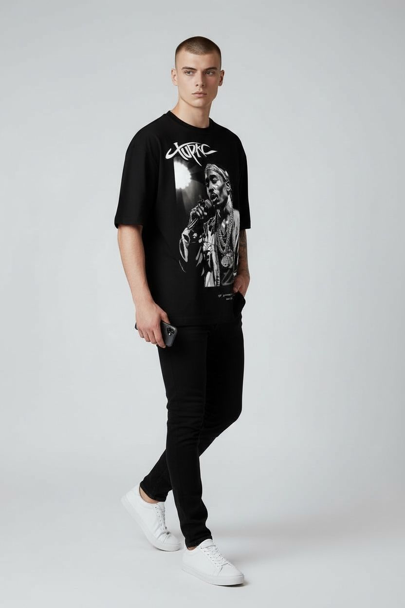 Camiseta oversize  two pac 200gr