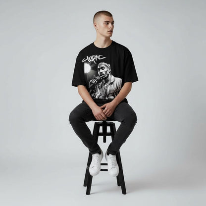 Camiseta oversize  two pac 200gr