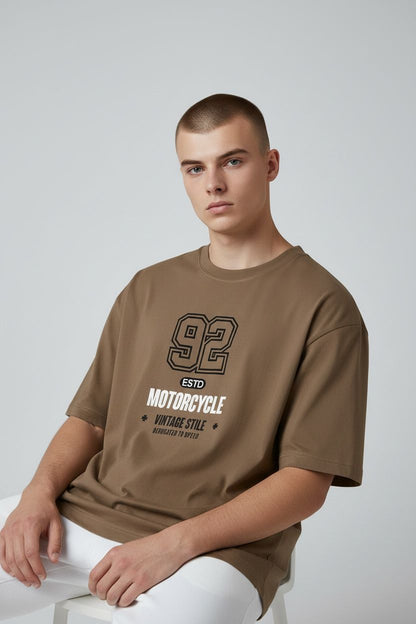 Camiseta oversize  motorcicle 200gr