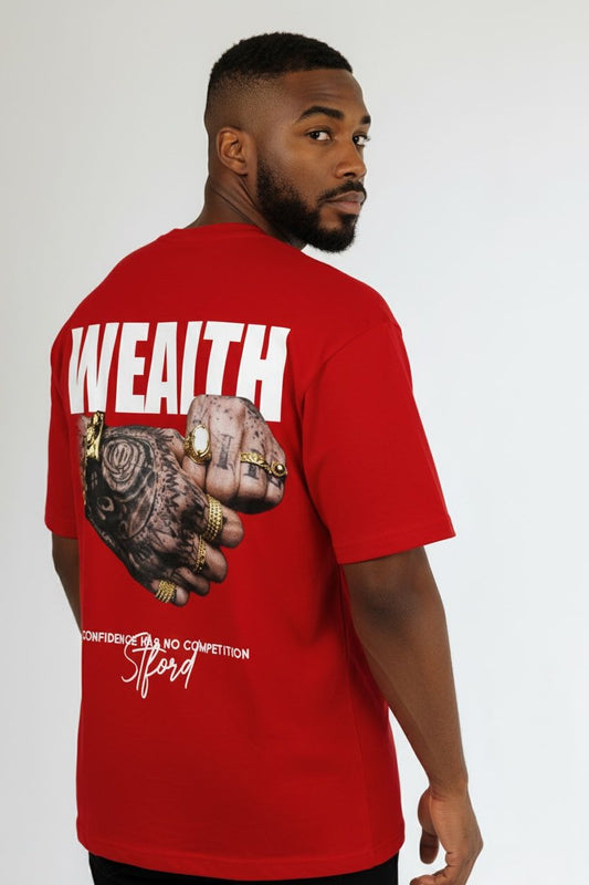 Camiseta oversize wealth 200gr