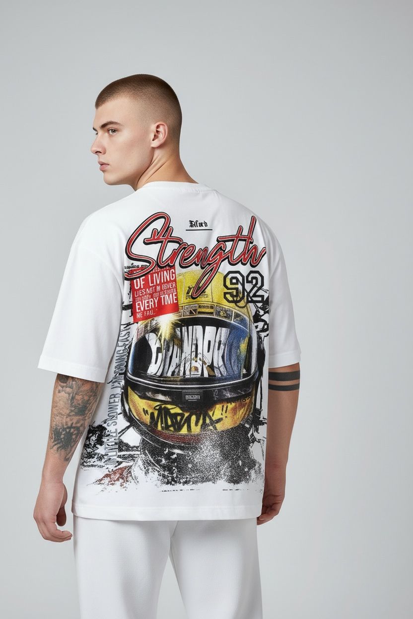 Camiseta oversize strength 200gr