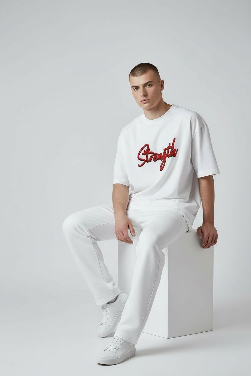 Camiseta oversize strength 200gr