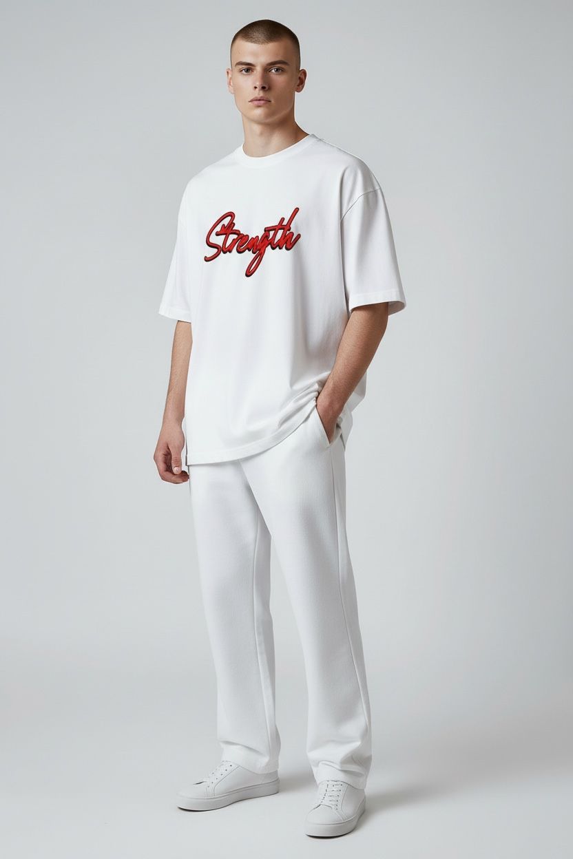 Camiseta oversize strength 200gr