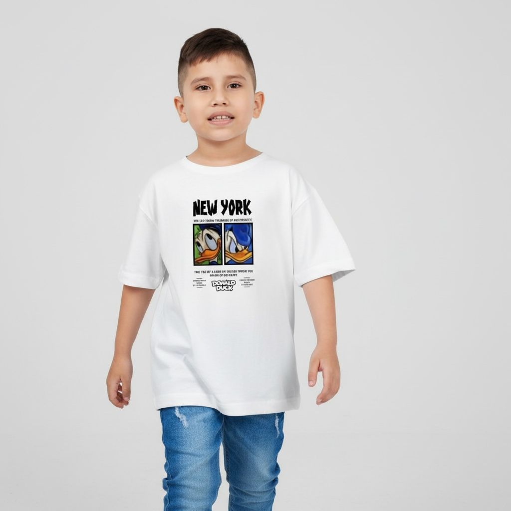 Camiseta oversize pato donald 200gr