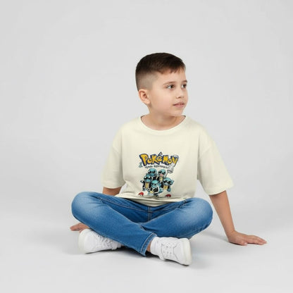 Camiseta oversize pokemon 200gr