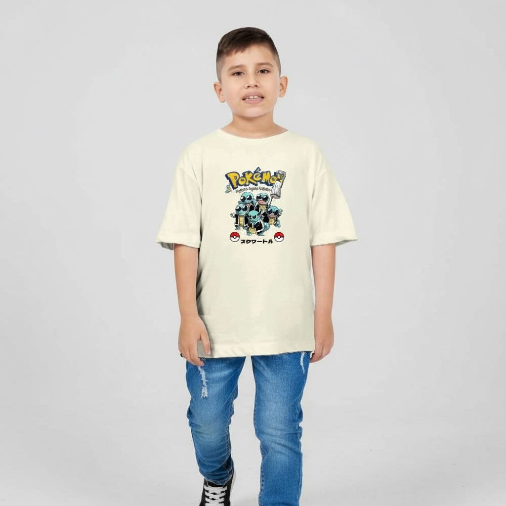 Camiseta oversize pokemon 200gr