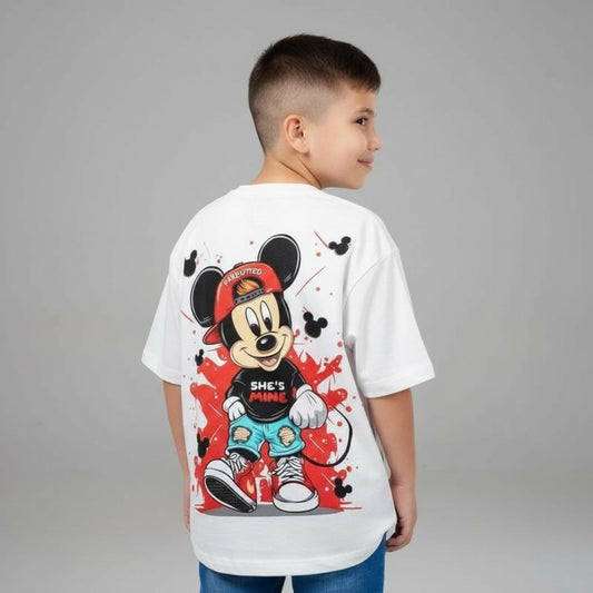 Camiseta oversize mickey mouse 200gr