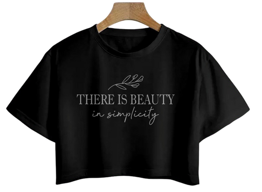 OVERSIZE CORTA THERE IS BEAUTY (TALLA UNICA)