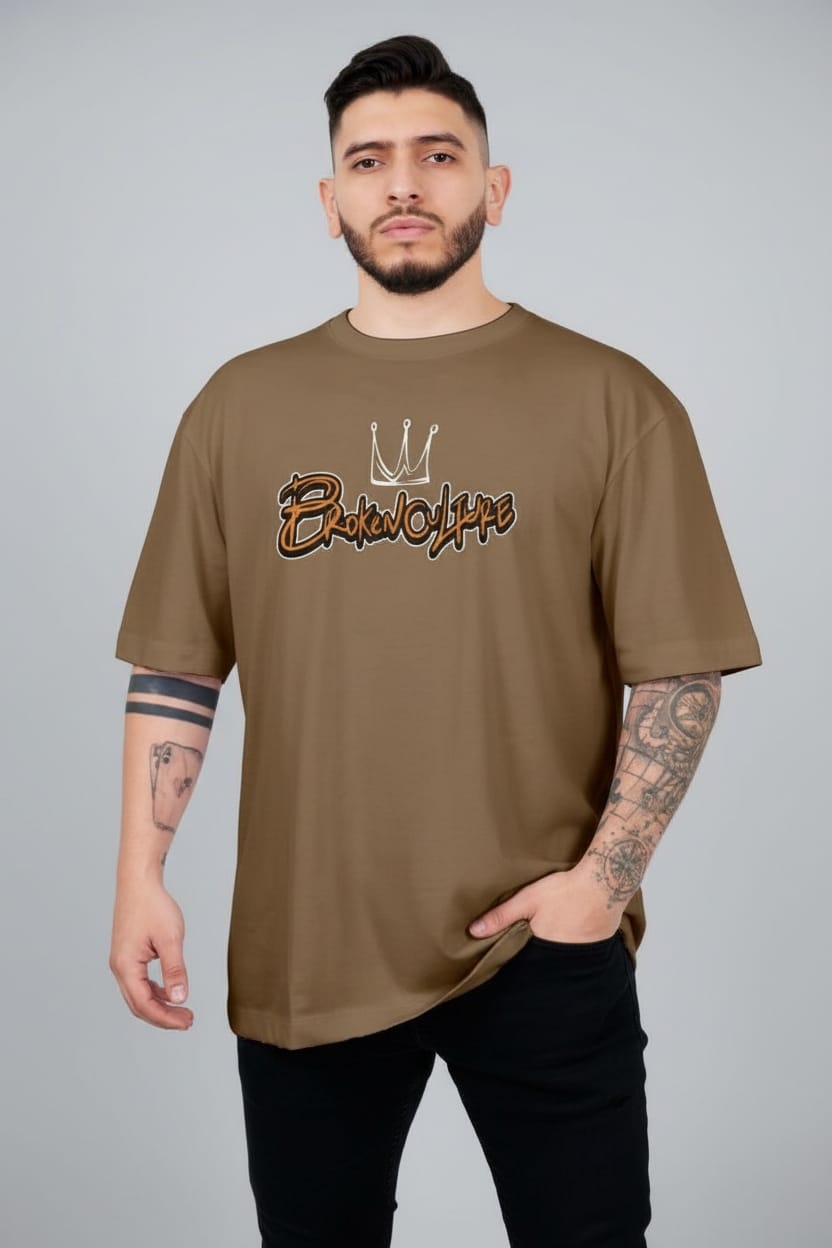 Camiseta oversize broken culture 200gr